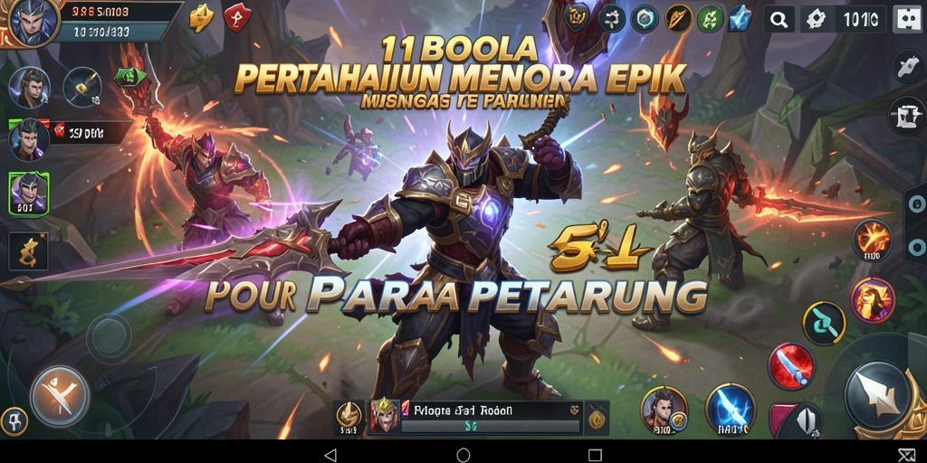 Tangkapan layar gameplay 11BOLA yang memukau dan strategis.