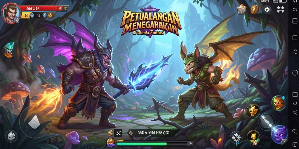 Gameplay petualangan yang menegangkan dan penuh warna di 6CF.