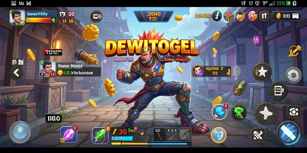 Tampilan antarmuka DEWITOGEL yang intuitif dan ramah pengguna.