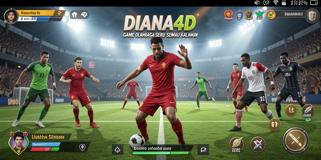 Tampilan gameplay menarik dari DIANA4D yang penuh aksi.