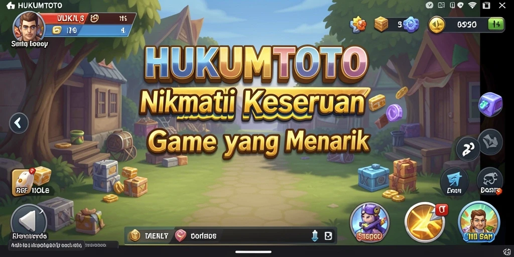 Tangkapan layar HUKUMTOTO yang menunjukkan aksi gameplay Idle yang menarik.