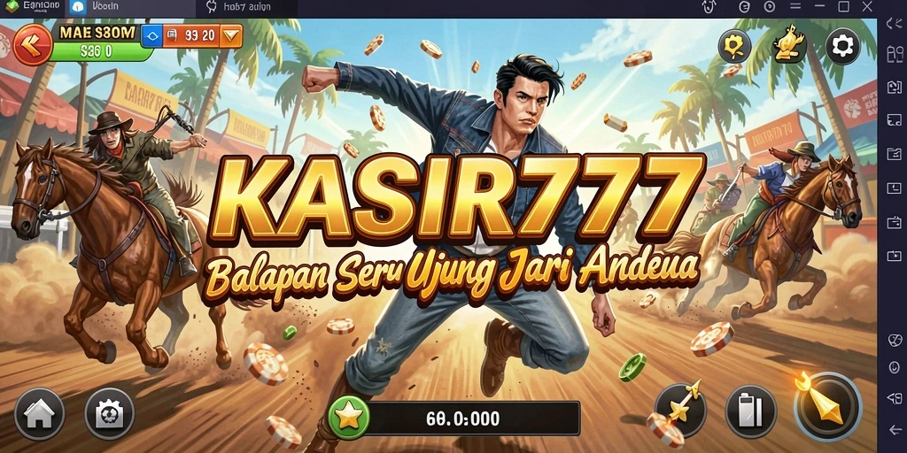 Gameplay seru KASIR777 dengan mobil balap yang memukau.