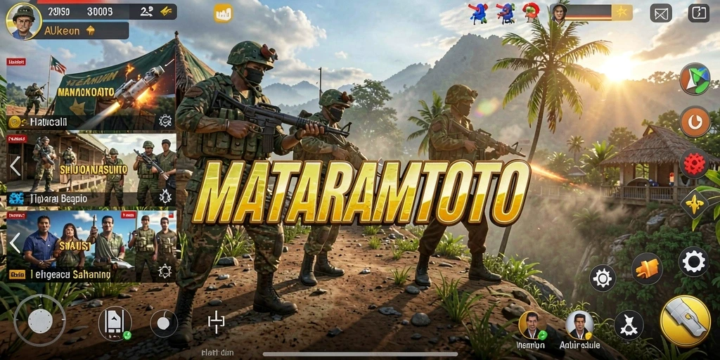Screenshot utama MATARAMTOTO menampilkan antarmuka aplikasi Utility yang sederhana dan intuitif.
