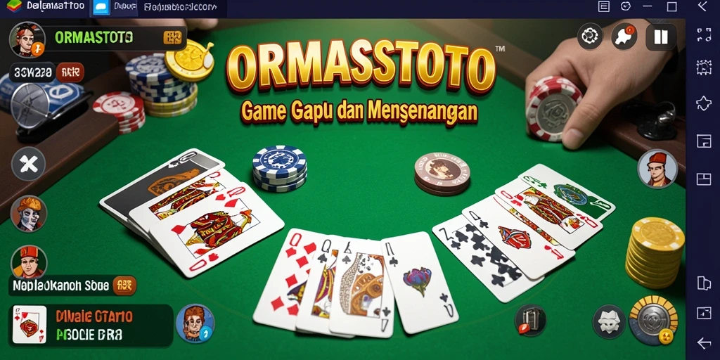 Tampilan gameplay seru dan interaktif dari ORMASSTOTO.