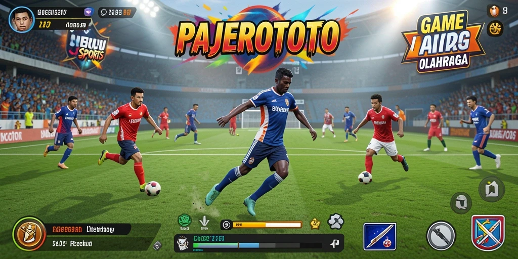 Tampilan menegangkan dalam pertandingan olahraga PAJEROTOTO.