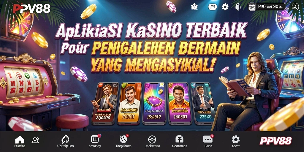 Tampilan gameplay menarik di aplikasi Kasino PPV88.