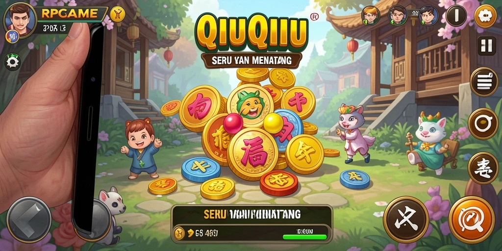 Gameplay menarik RPGAME QiuQiu yang penuh tantangan.
