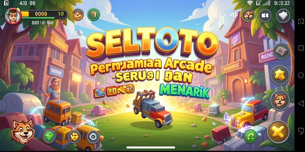Tampilan menarik dengan aksi gameplay yang seru di SELTOTO.