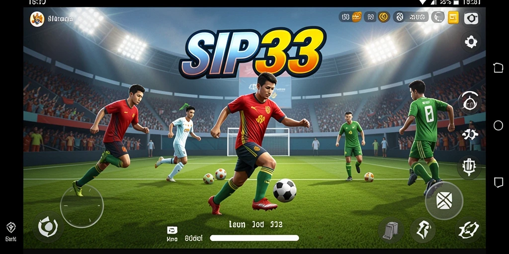 Tampilan gameplay SIP33 yang dinamis dan penuh aksi.