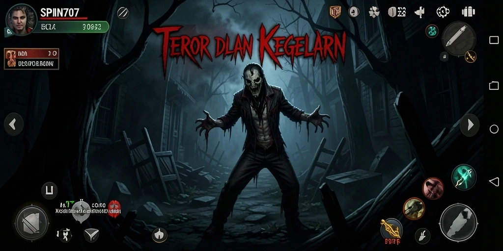 Gameplay menyeramkan dalam SPIN707 yang menantang dan mencekam.