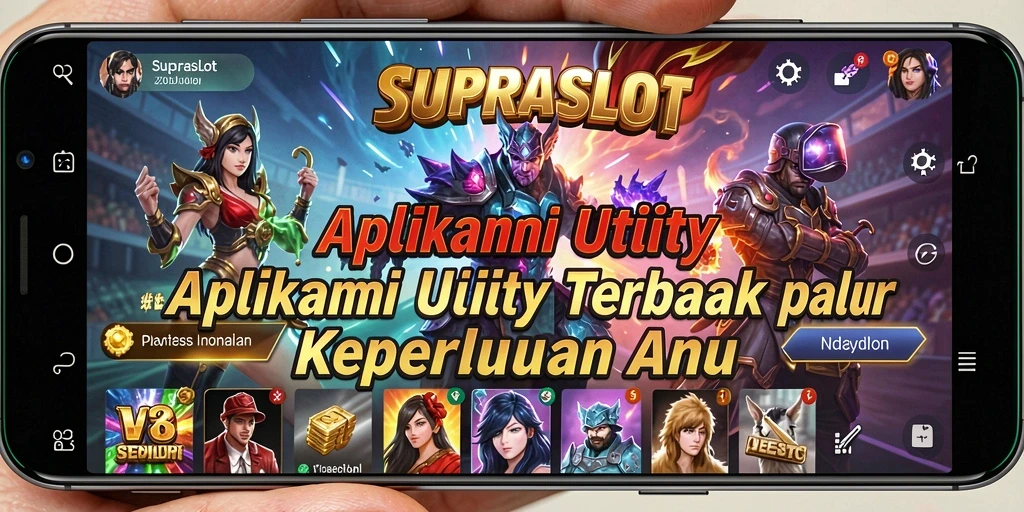Tampilan antarmuka menarik dari SUPRASLOT yang memudahkan penggunaan.