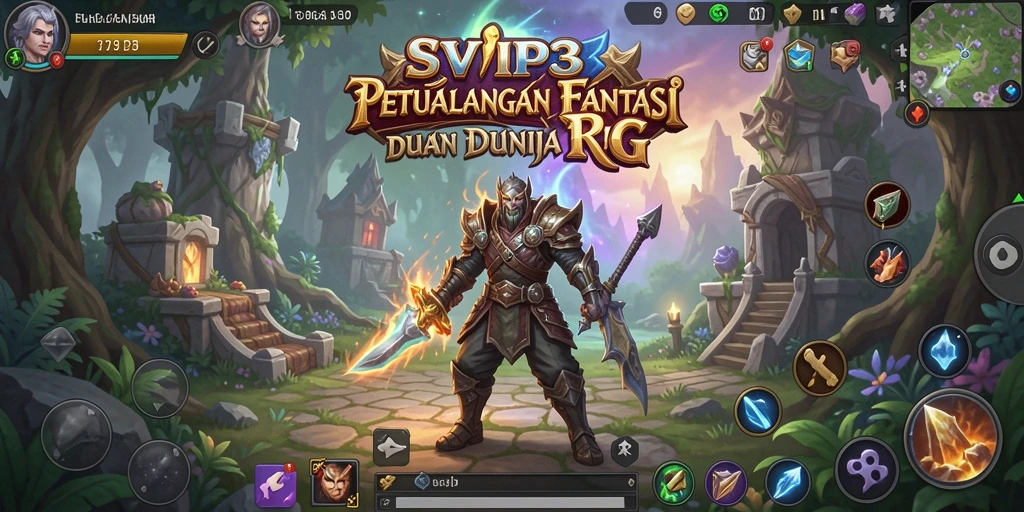 Tampilan gameplay menawan dan mendebarkan dari SVIP3.