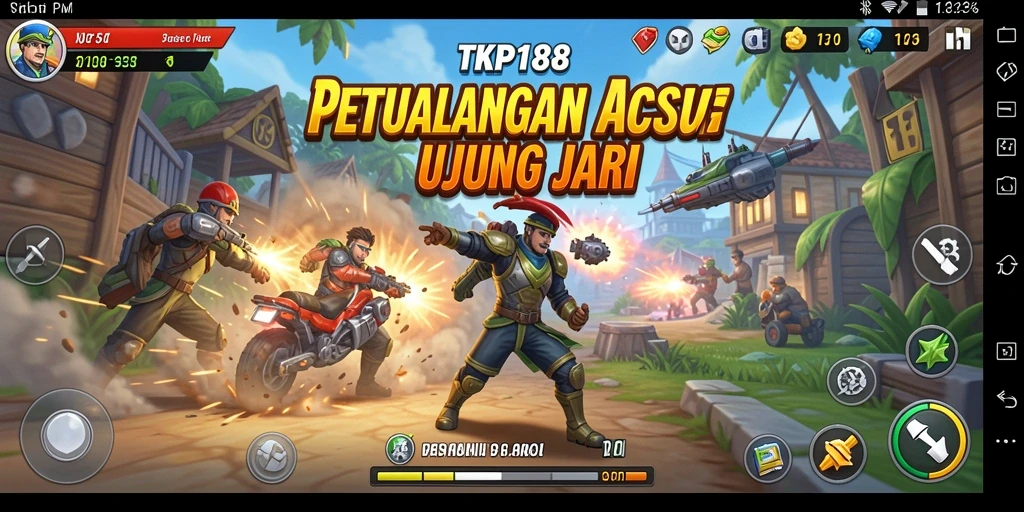 Tampilan gameplay seru dan adiktif dalam TKP188.