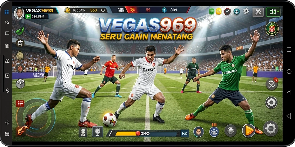 Tampilan dinamis gameplay olahraga di VEGAS969.