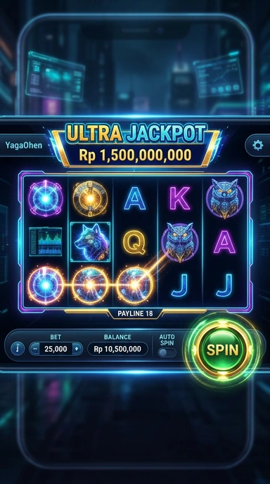 Tampilan utama aplikasi yagaohen yang menarik dan user-friendly.